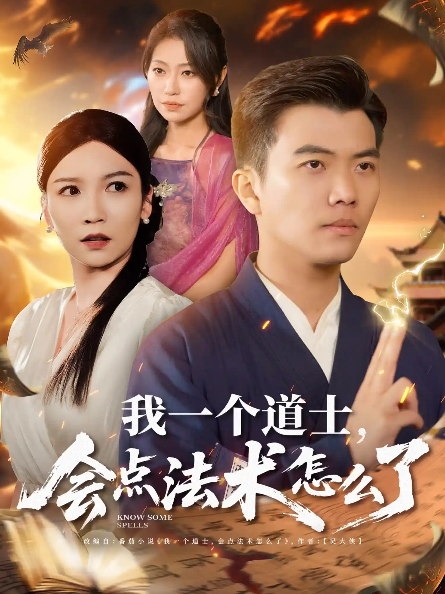 我一个道士会点法术怎么了