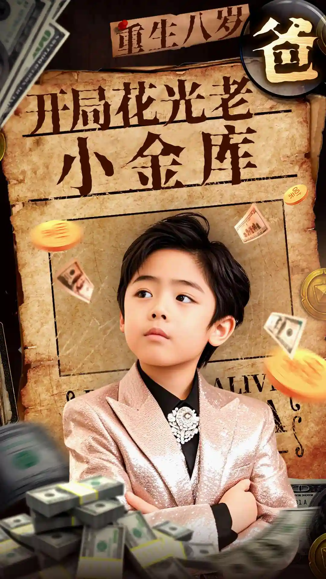 重生八岁，开局花光老爸小金库