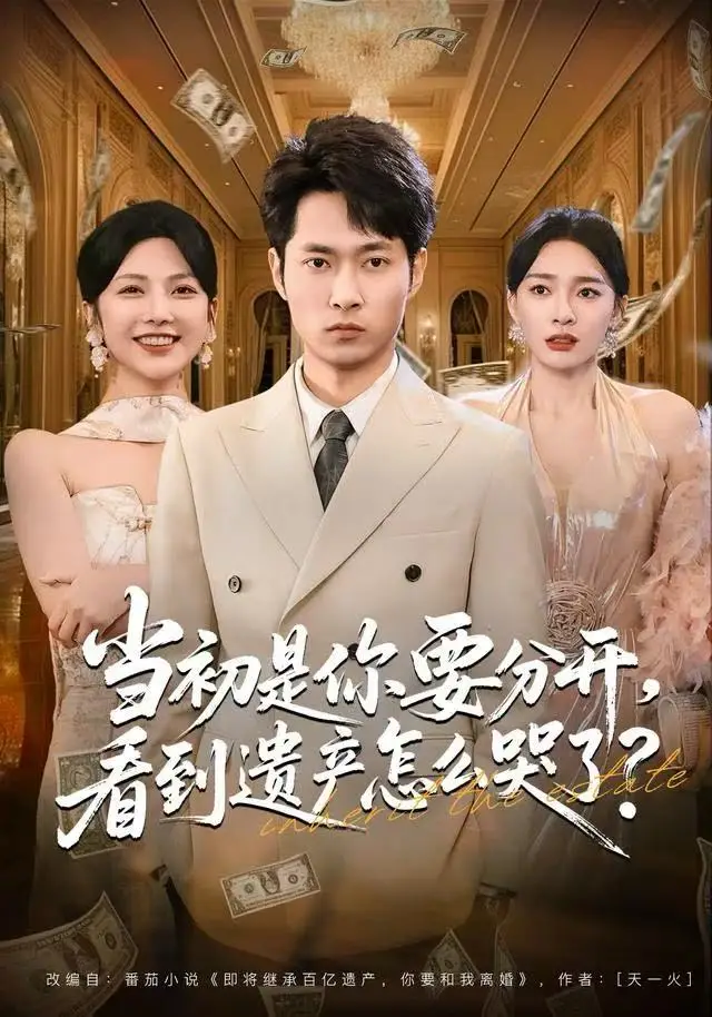 当初是你要分开，看到遗产怎么哭了